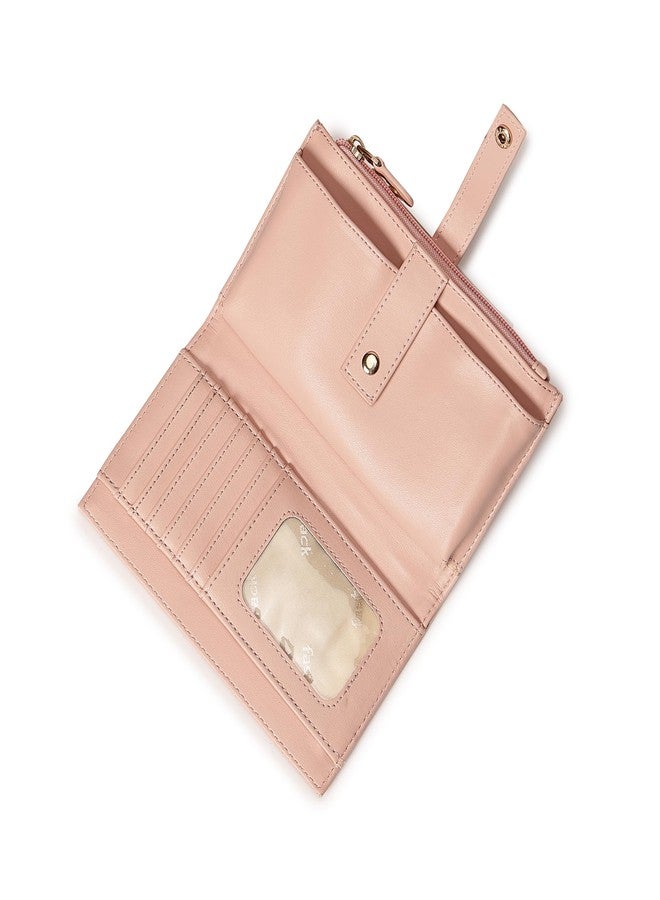 Fastrack Women's Faux Leather Multi-Pocket Wallet | Multiple Card Slots, Zip Pocket and Cash Slot | Organized and Stylish | Wallet for Casual Carry - Image 5